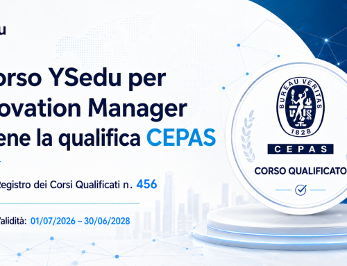 Il corso YSedu per Innovation Manager ottiene la qualifica CEPAS